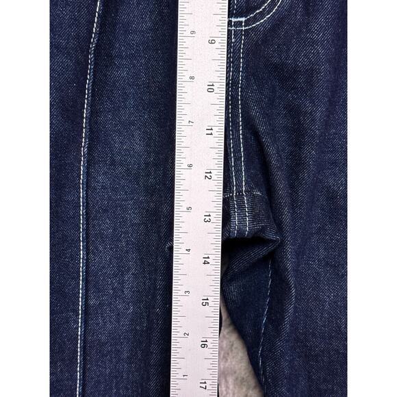 Levis Made & Crafted Jeans 30 Womens Column Pleated Dark Wash Denim - Picture 4 of 8